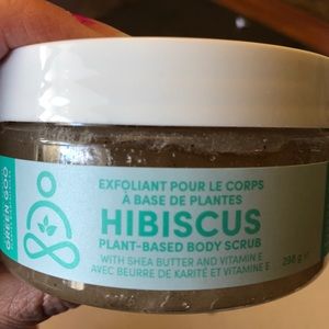 Hibiscus Body scrub With Shea butter and vitamin E